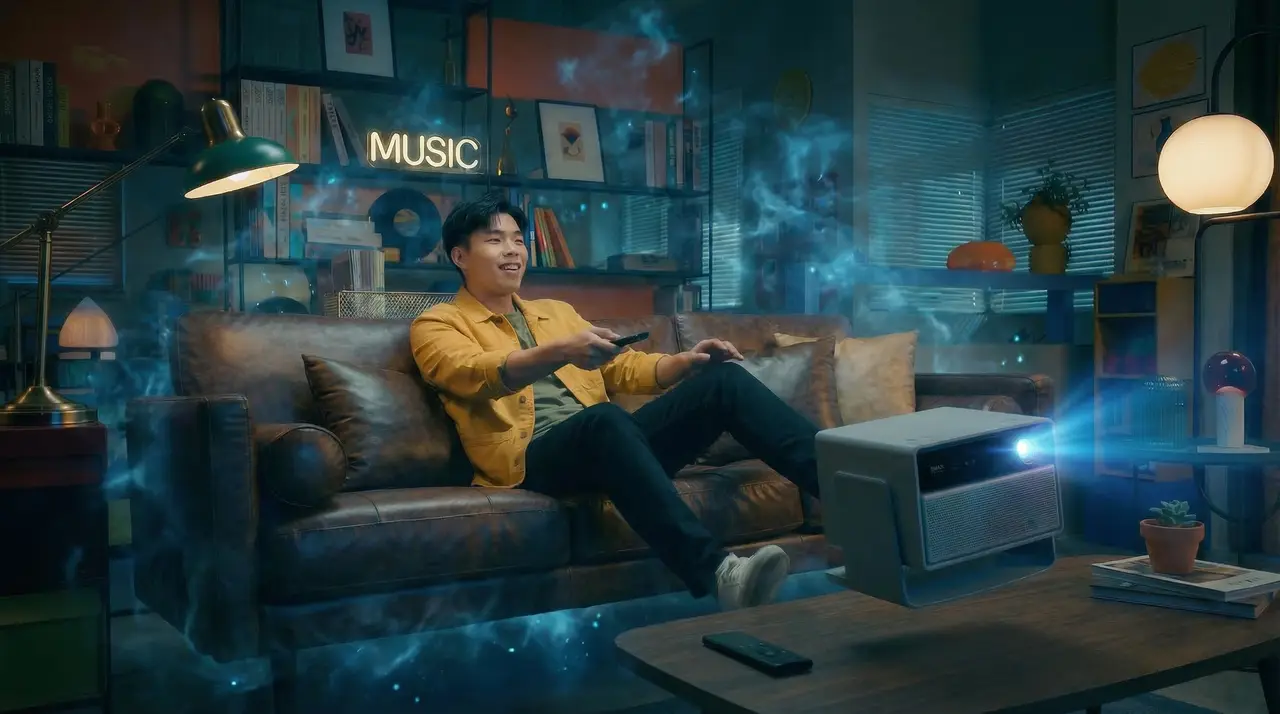 投影仪TVC · 大屏观影 · 沉浸 · 家｜图片节点 39