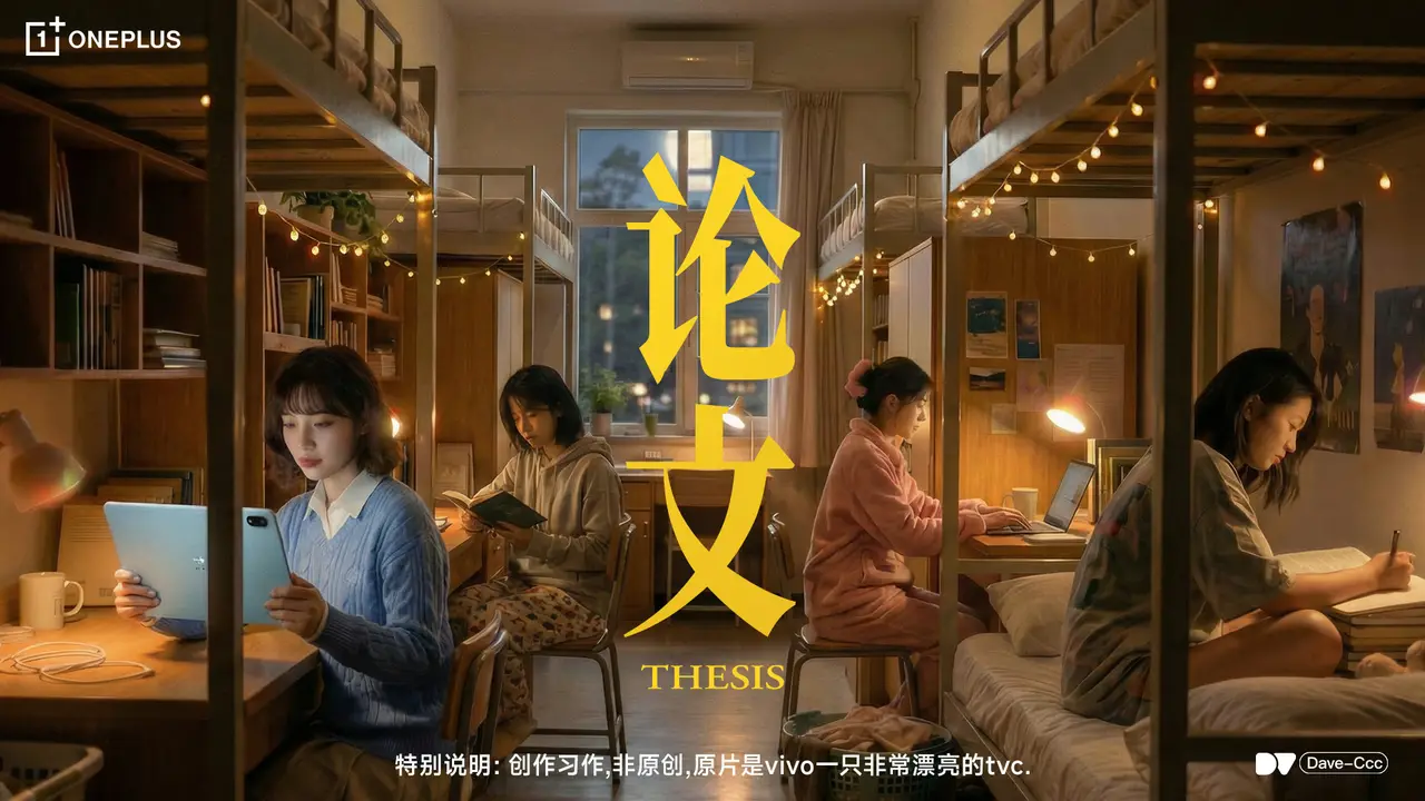 《平板广告TVC·论文》习作