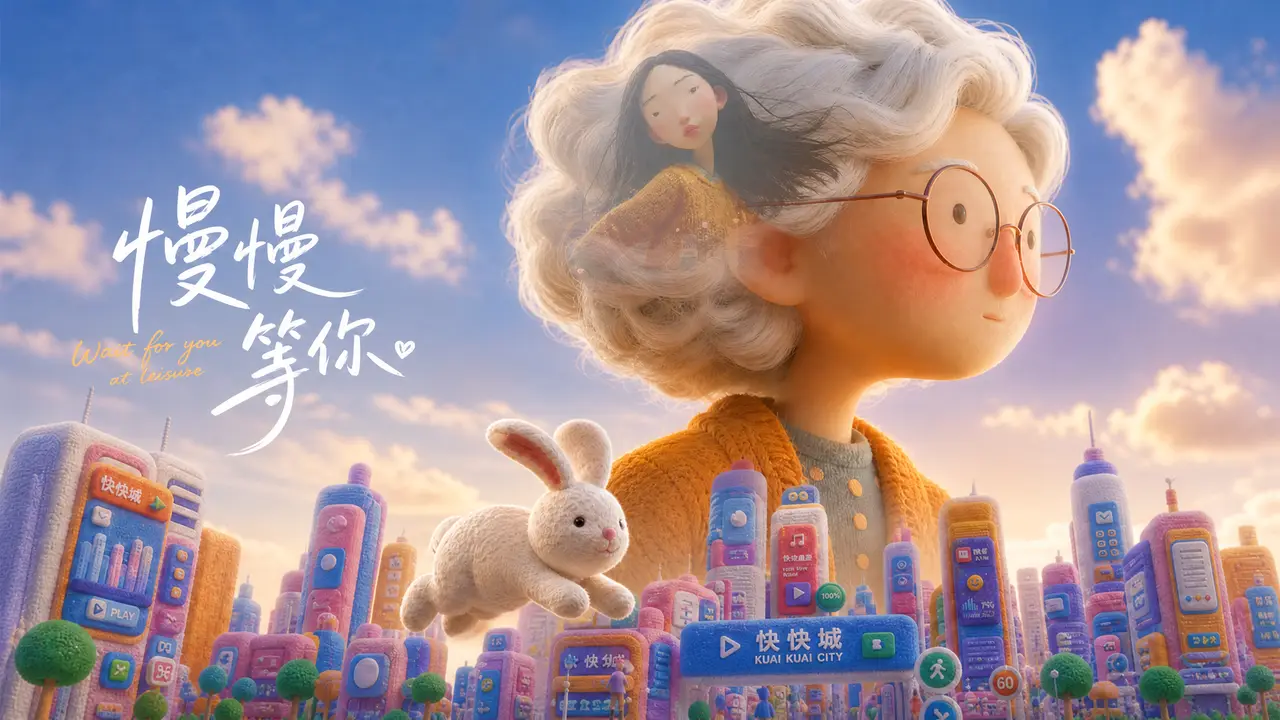 世界再快,也有人慢慢等你