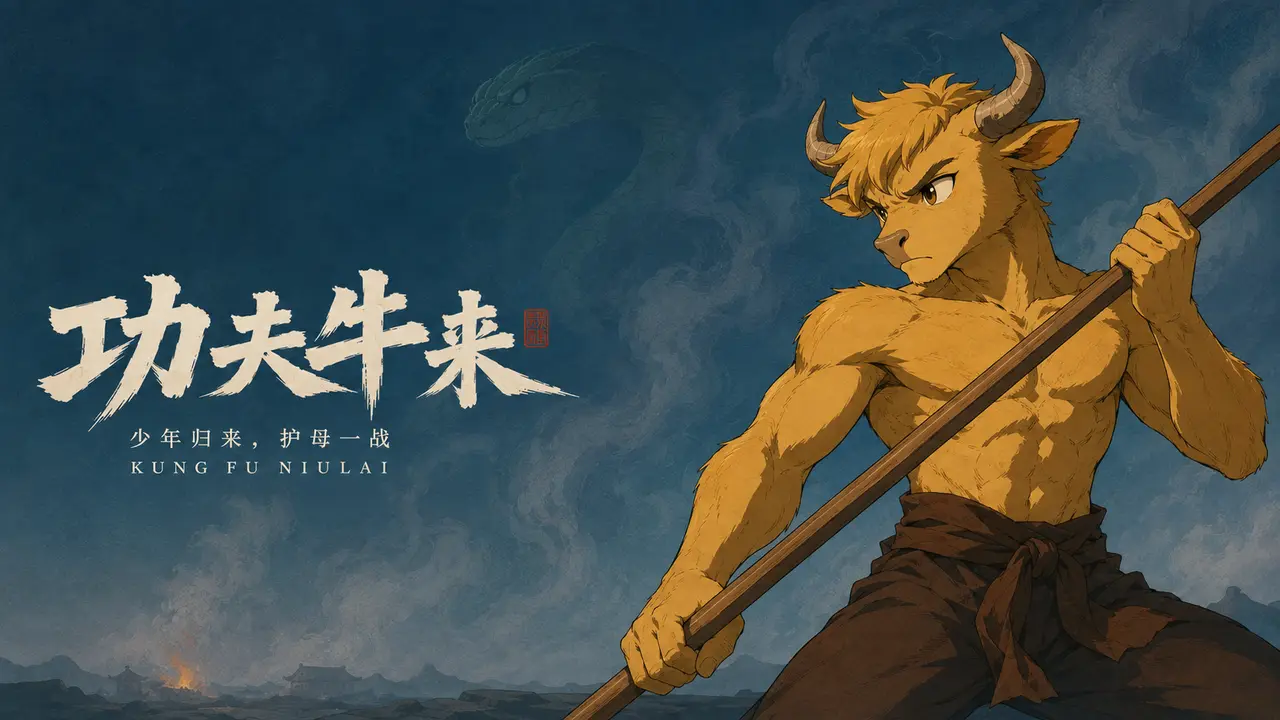 二创牛来《功夫牛来》