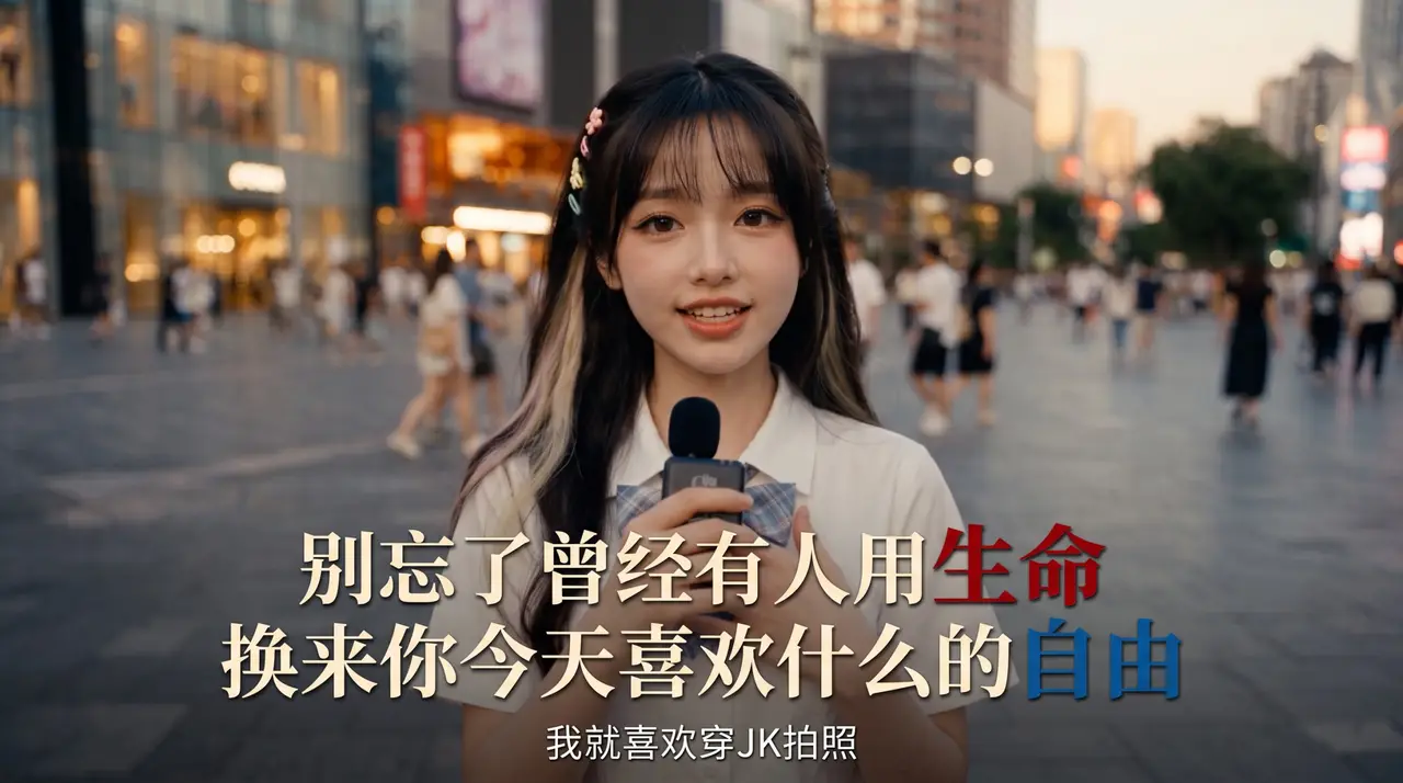 别忘了曾经有人用生命 换来你今天喜欢谁的自由