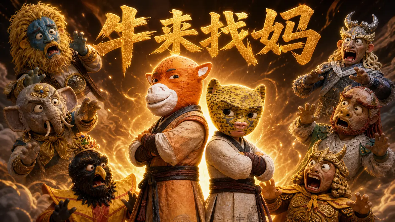 《牛来找妈》