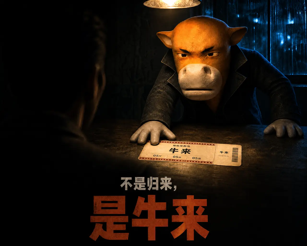 不是归来,是牛来|片名不是归来是牛来社媒封面