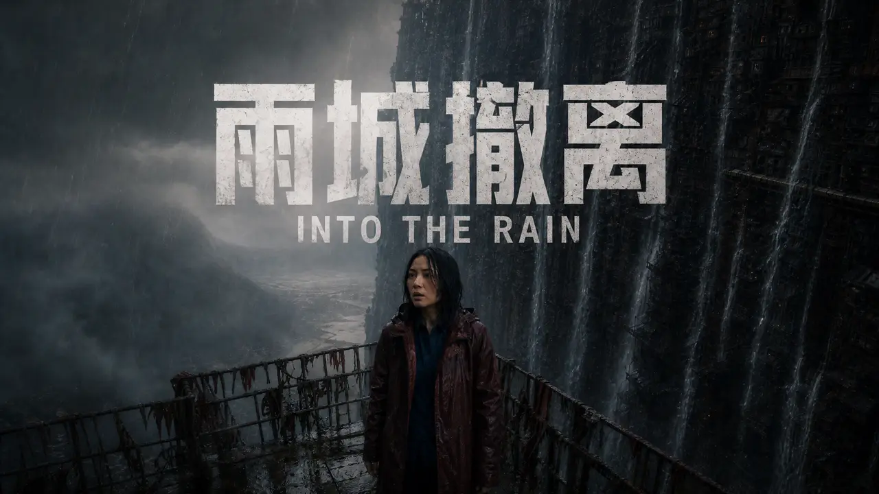 AI电影短片《雨城撤离》|末日题材