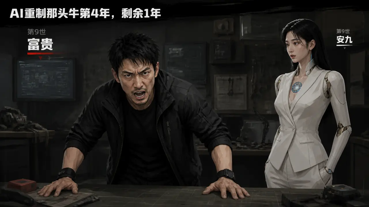 《黑神话:牛来》-AI重制那头牛|A7构图锚点·安九+富贵+工作台(更新版)