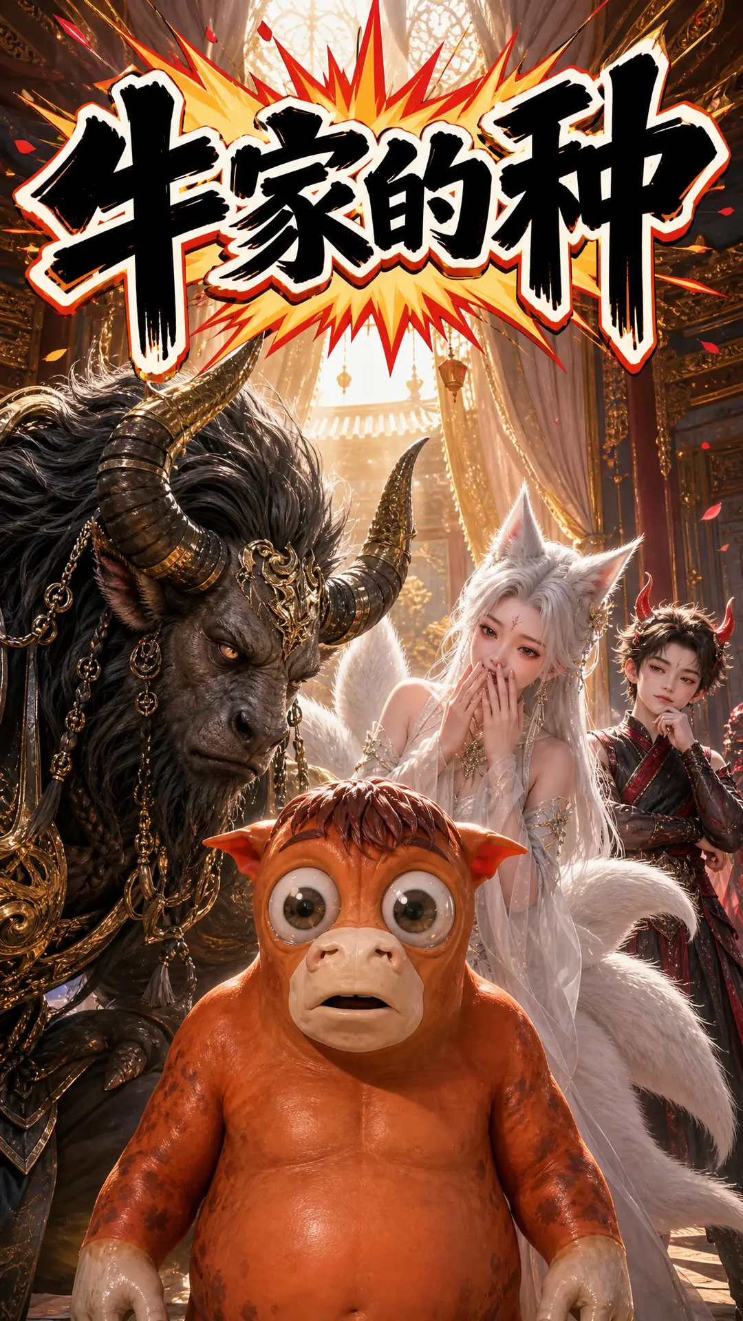 你就说是不是牛吧,牛魔王整不会了|《牛家的种》封面