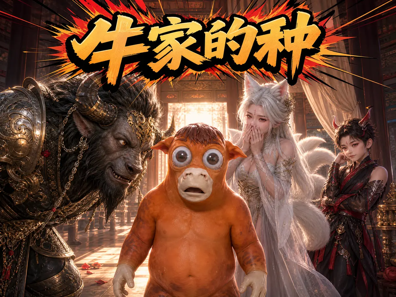 你就说是不是牛吧,牛魔王整不会了|《牛家的种》封面-4:3