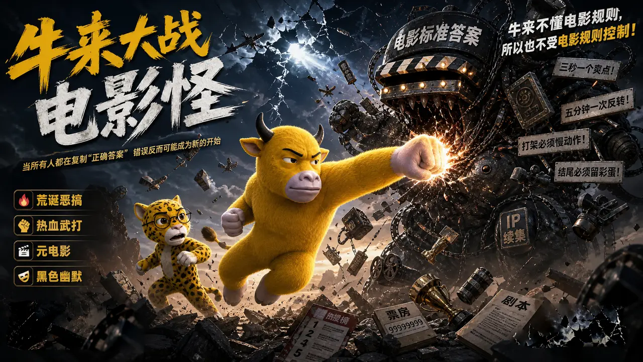 牛来大战电影怪