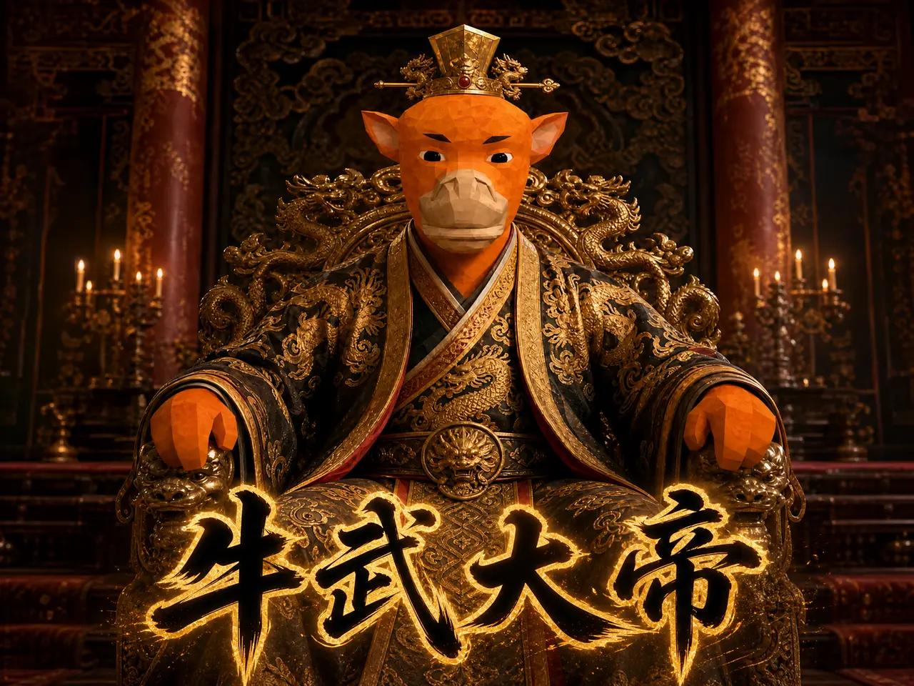 《牛武大帝》X《无牛道》今日震撼上映!!|牛武大帝封面-书法标题版