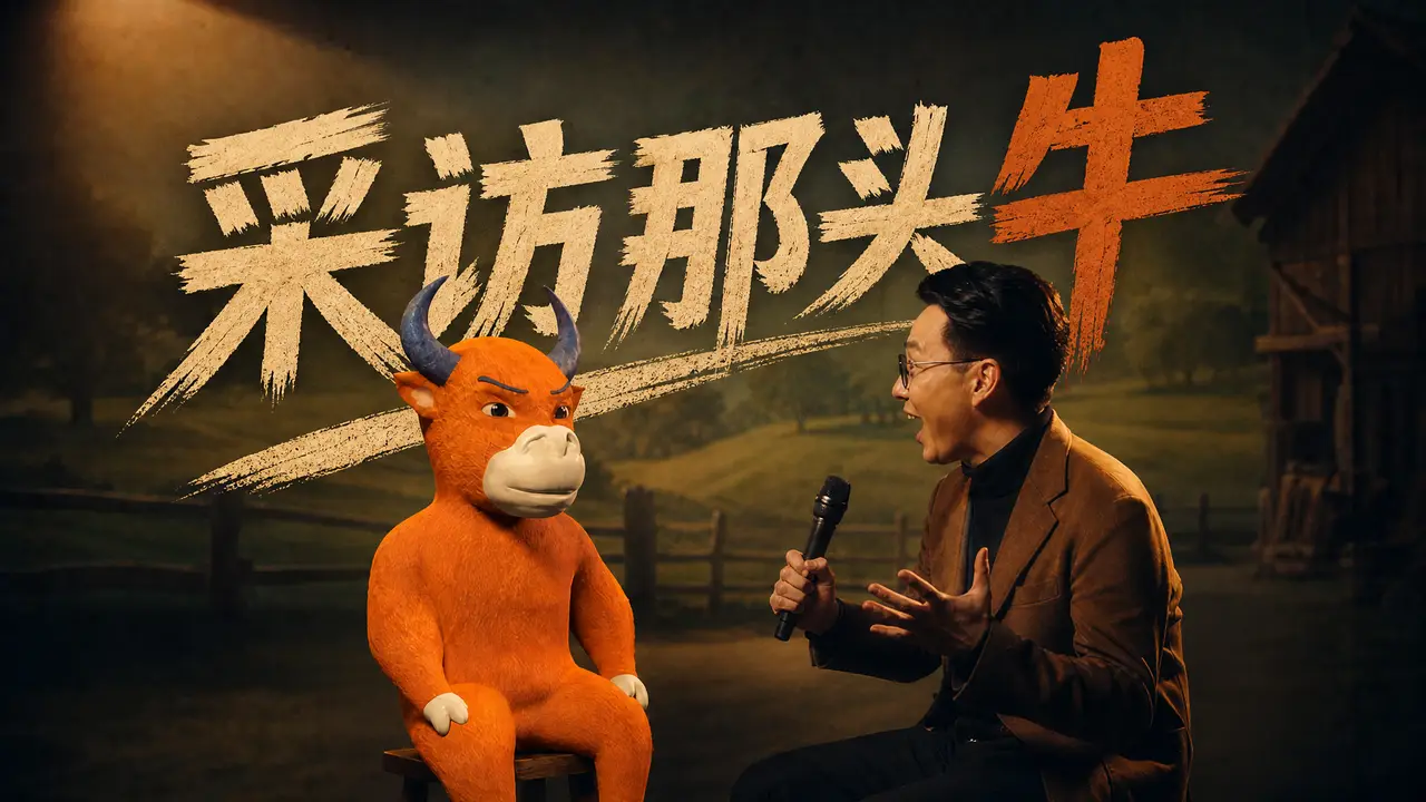 采访那头牛 | 不是吧 竟然还真有人吹上牛了?!