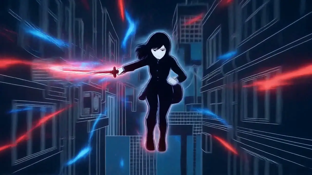 神隐物语动画PV｜S02-女主动作增强版v2（红蓝配色）