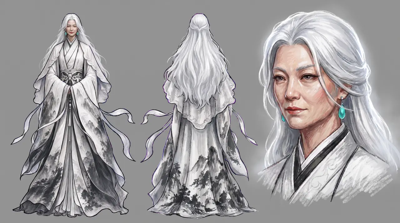 唯墨 万法皆破｜无畏契约国风概念皮肤「墨武」｜图片节点 6