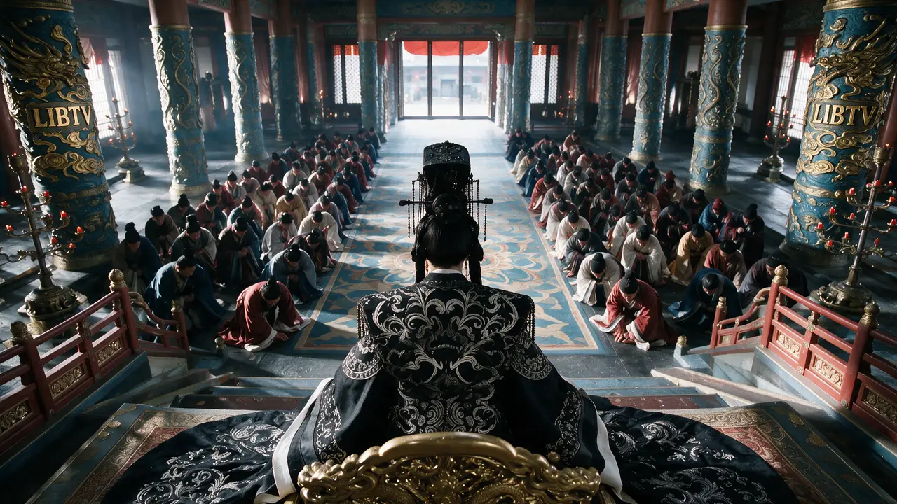 《曌》｜朕即地獄，一部AI重現武則天崛起的史詩電影預告｜图片节点 17