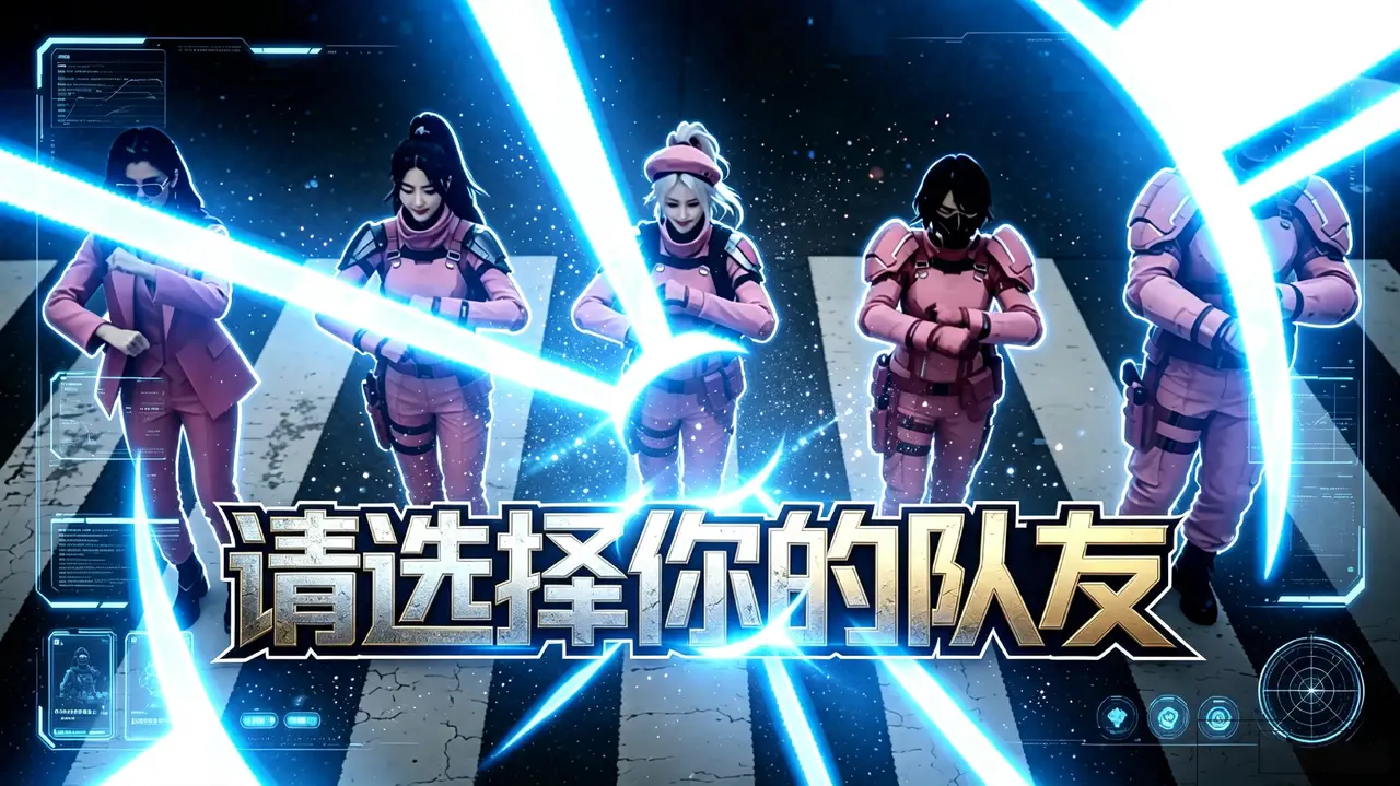 无畏契约,请选择你的队友一起打瓦吧