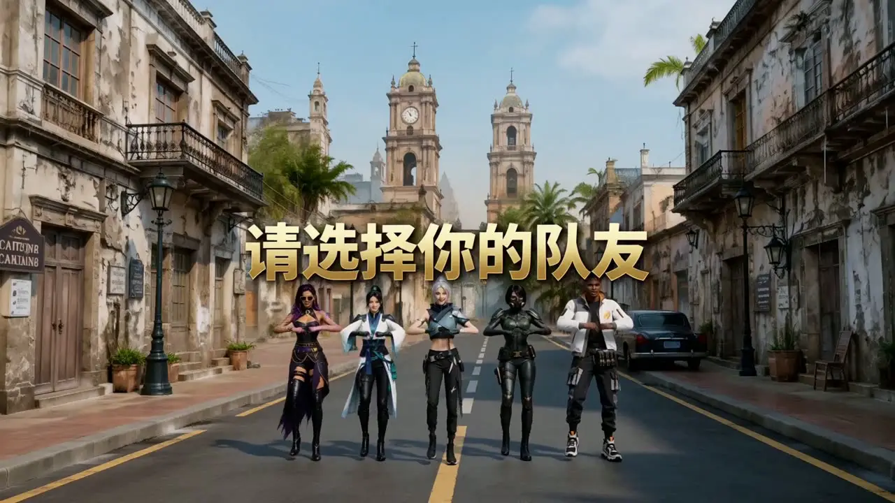 无畏契约，请选择你的队友一起打瓦吧｜视频节点 1 - 副本