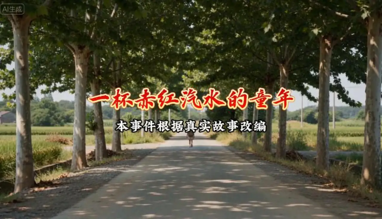 一杯褐红汽水的童年