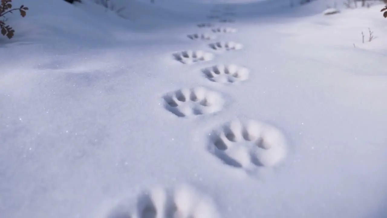 仙家学院｜镜头10 雪地追踪脚印