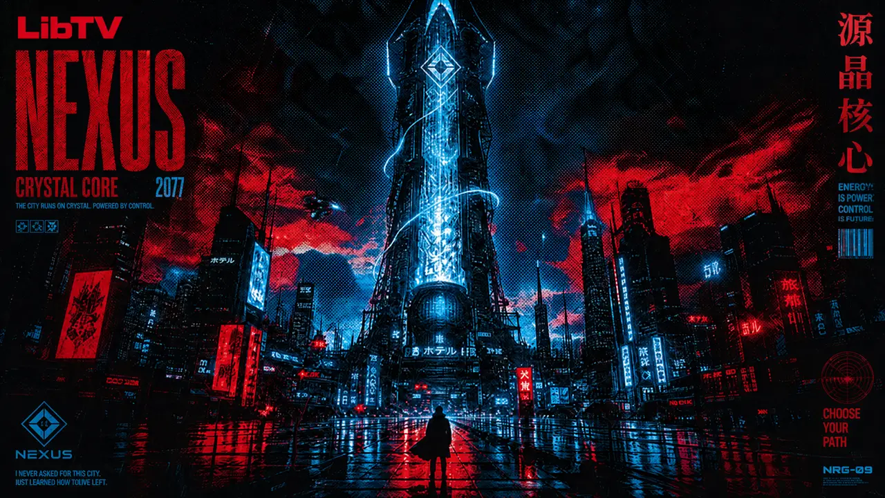 风停之前·无畏契约觉醒|场景锚点|城市全景·植入红色LibTV Logo