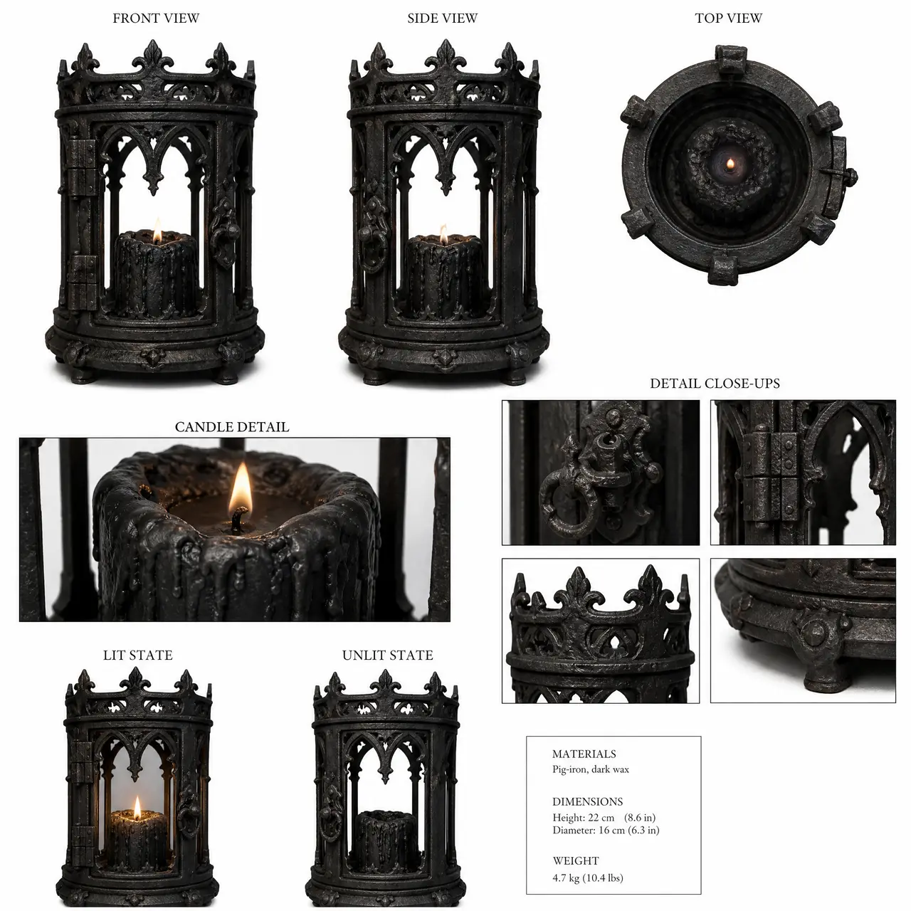 余烬记录|P01 Iron Candle-Brazier