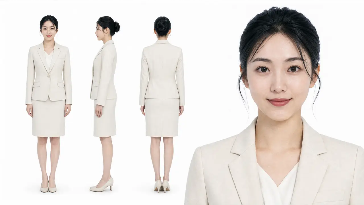 《看不见的TA》|角色模卡·女店员