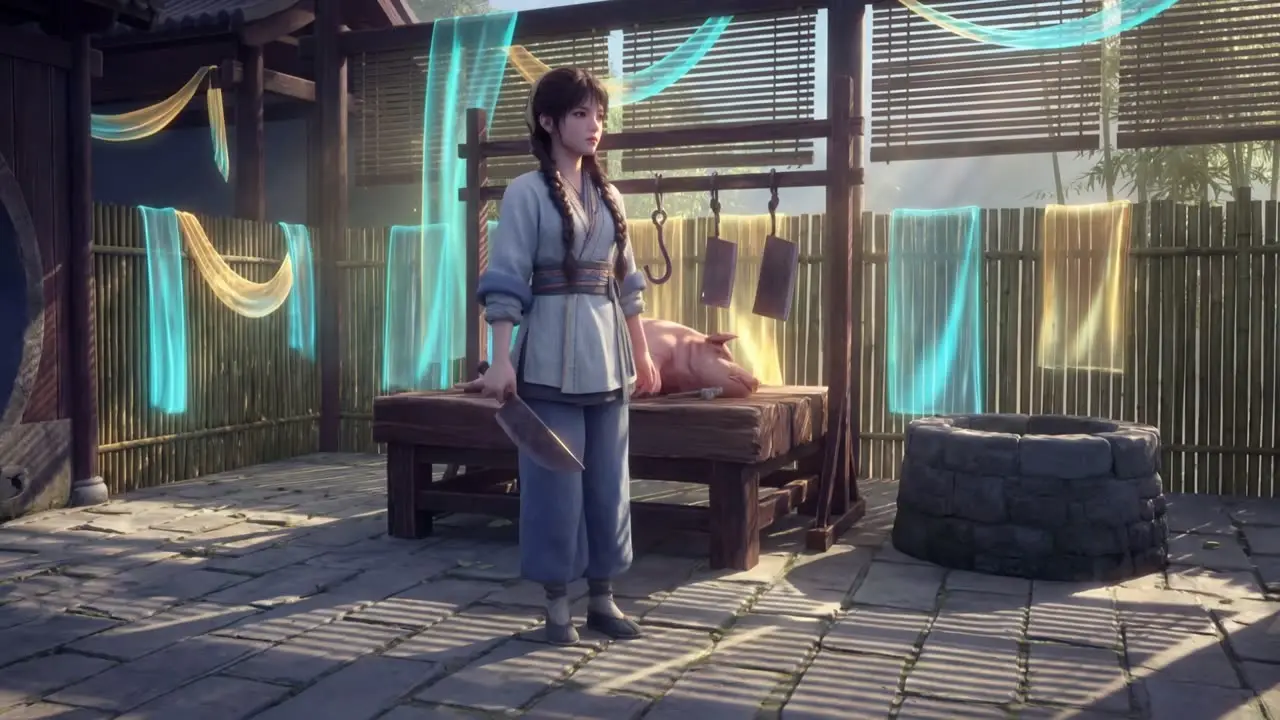 《逐玉》二创 “我杀猪养你啊”契约婚姻也很甜｜视频节点 9