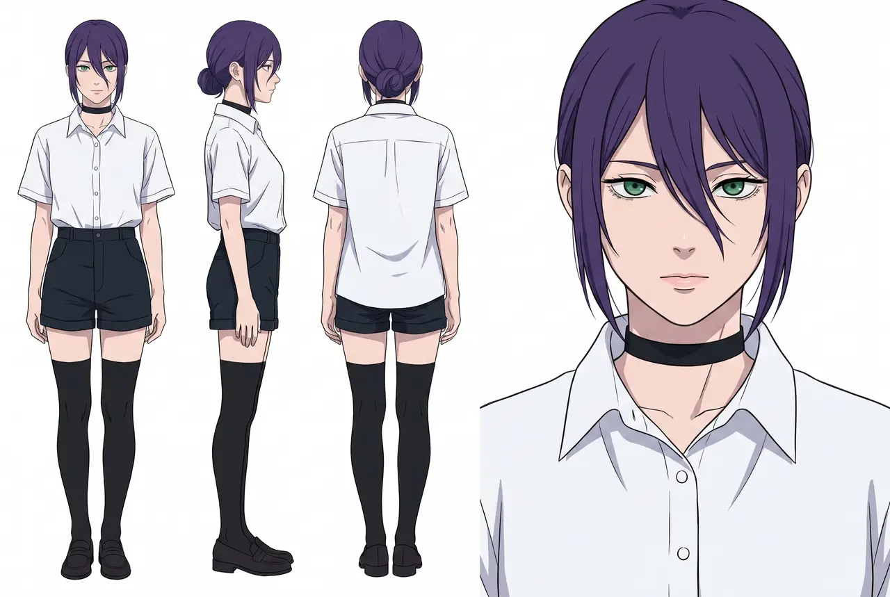 《蕾塞在的日子》先导PV|正式资产_蕾塞河岸服装_3比2_修复