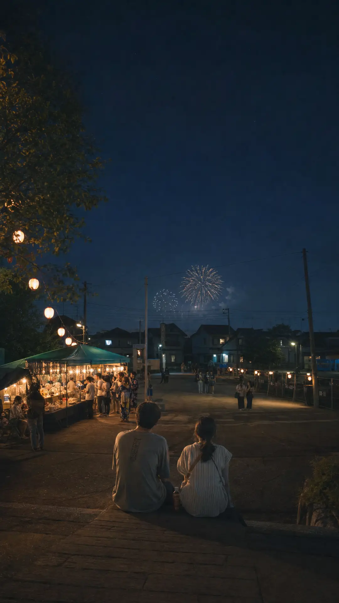 《蕾塞在的日子》先导PV|场景_夏日祭_生活街区变体