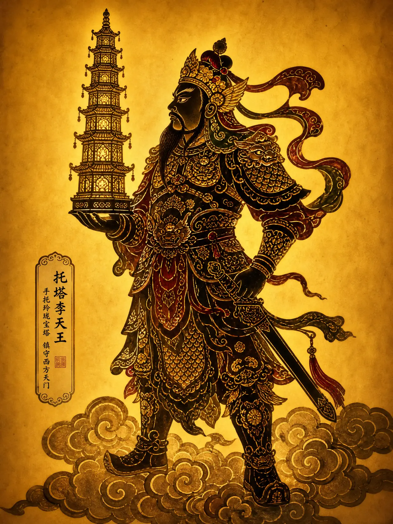 《大闹天宫》|A21-托塔李天王角色锚点