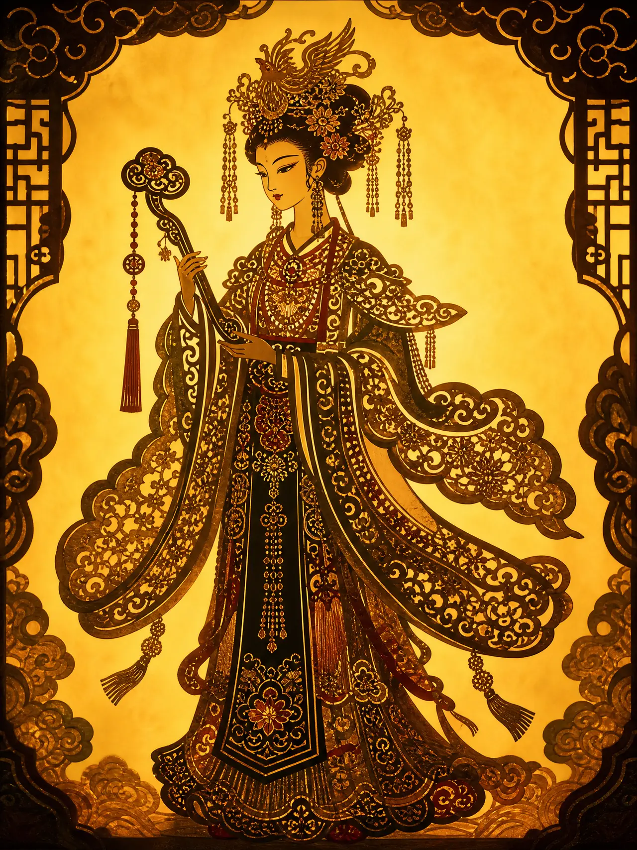《大闹天宫》|A20-王母娘娘角色锚点