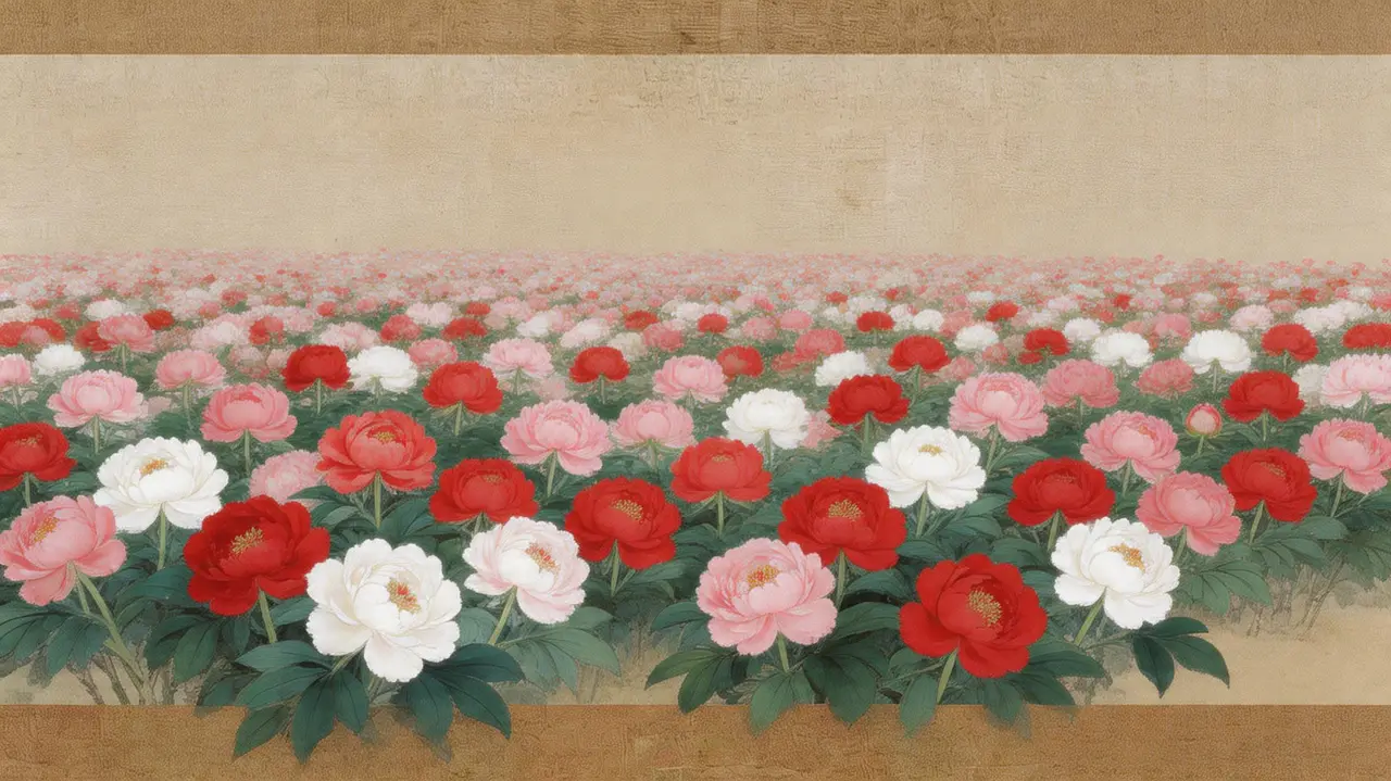 《花想容》主题曲MV-花神芍药｜图片节点 11