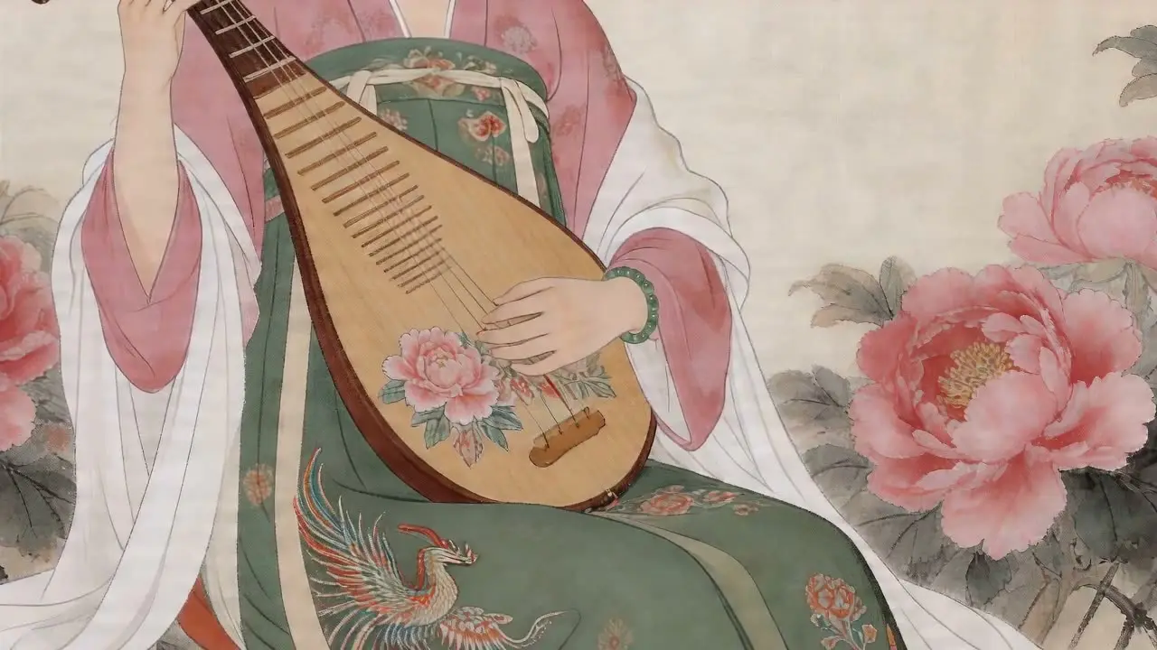 《花想容》主题曲MV-花神芍药｜视频节点 7