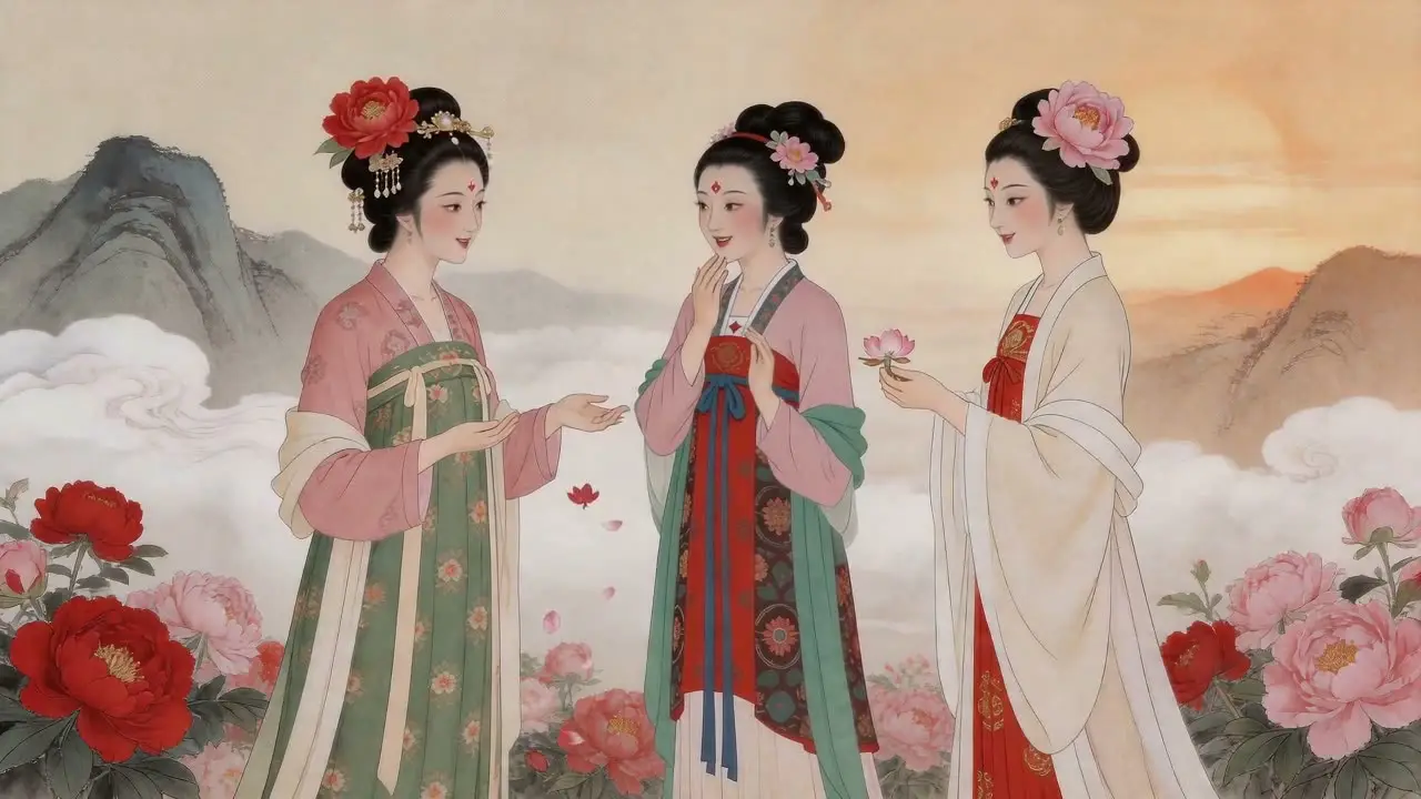 《花想容》主题曲MV-花神芍药｜分镜视频-#6