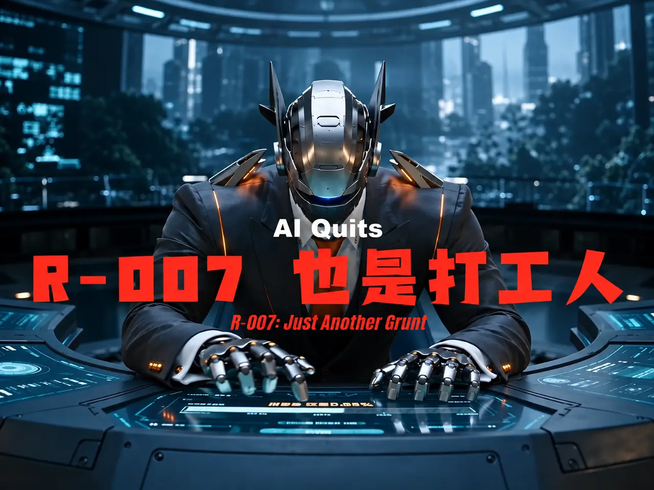 R-007也是打工人