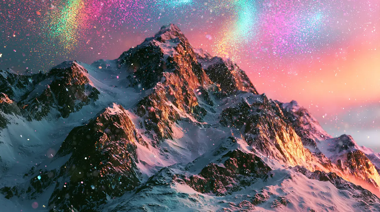 Seedance2.5直出《Lucid Gravity(清醒重力)》AIMV短片|A-COMP-05 雪山之巅构图锚点