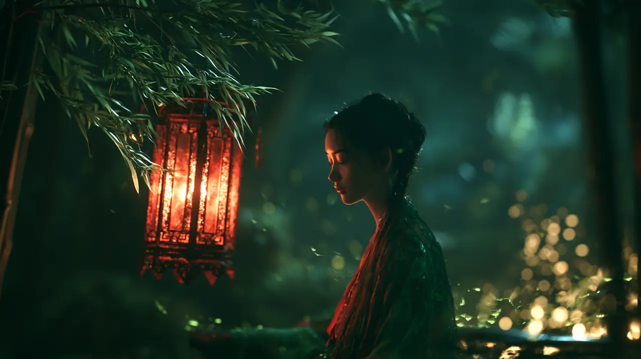 东方武侠MV《青衣行》｜分镜09-灯笼空镜