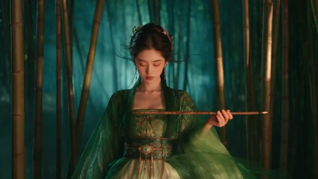 东方武侠MV《青衣行》｜视频节点 1