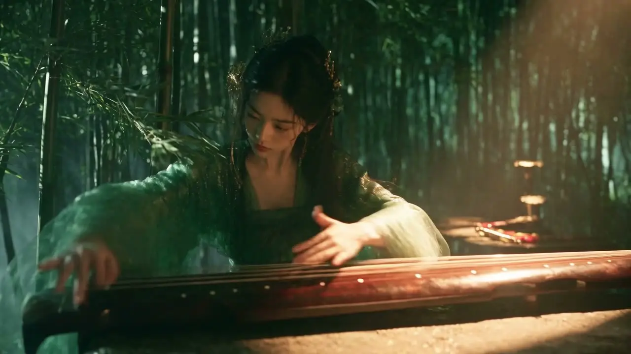 东方武侠MV《青衣行》｜视频节点 3
