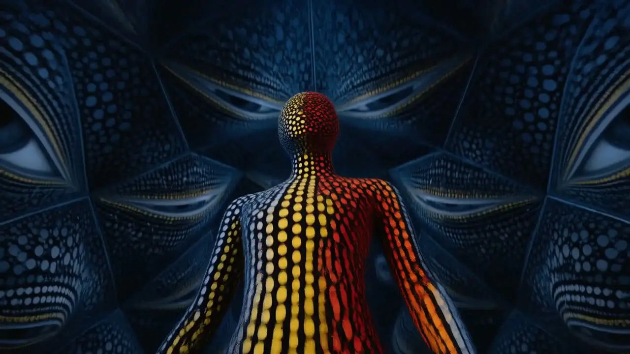 WATCHED TA一直都在看你! ! !｜分镜#3·凝视·万眼图案觉醒