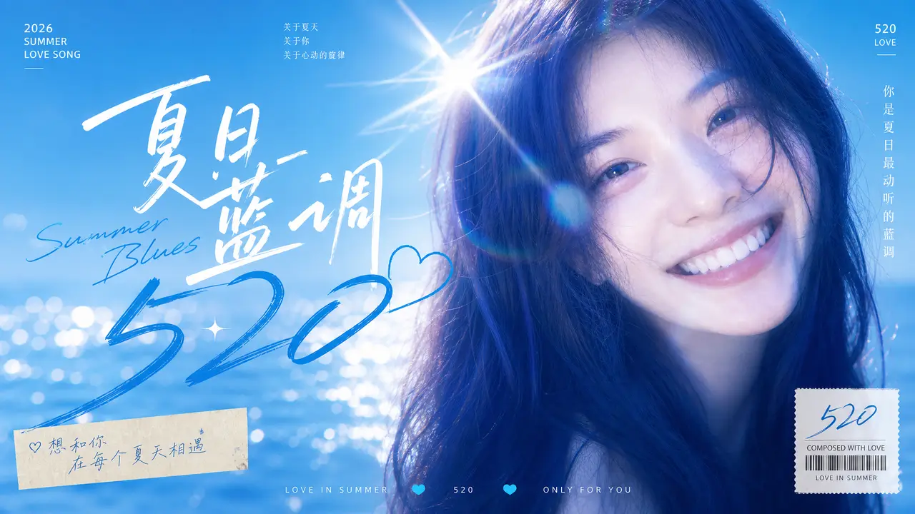 夏日蓝调520