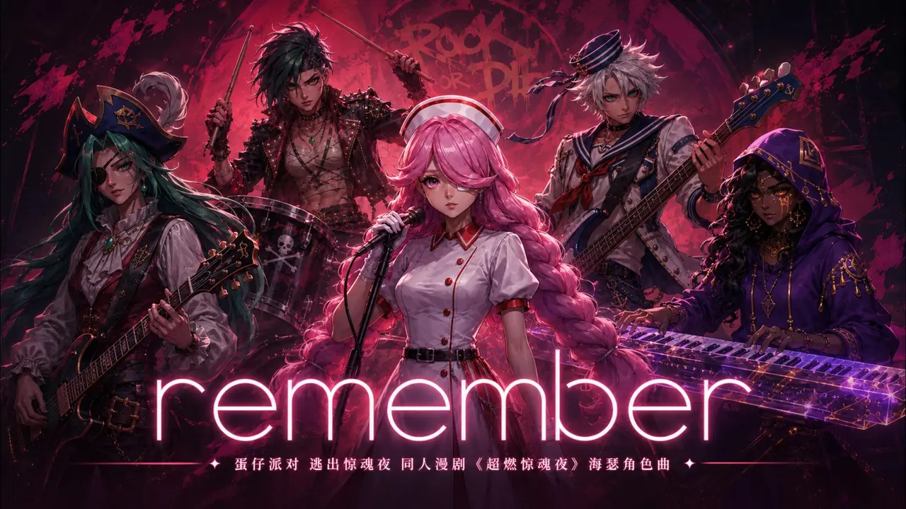 Remenber 蛋仔派对 逃出惊魂夜 海瑟角色曲MV