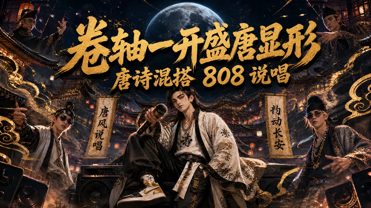 卷轴一开盛唐显形|唐诗混搭 808 说唱