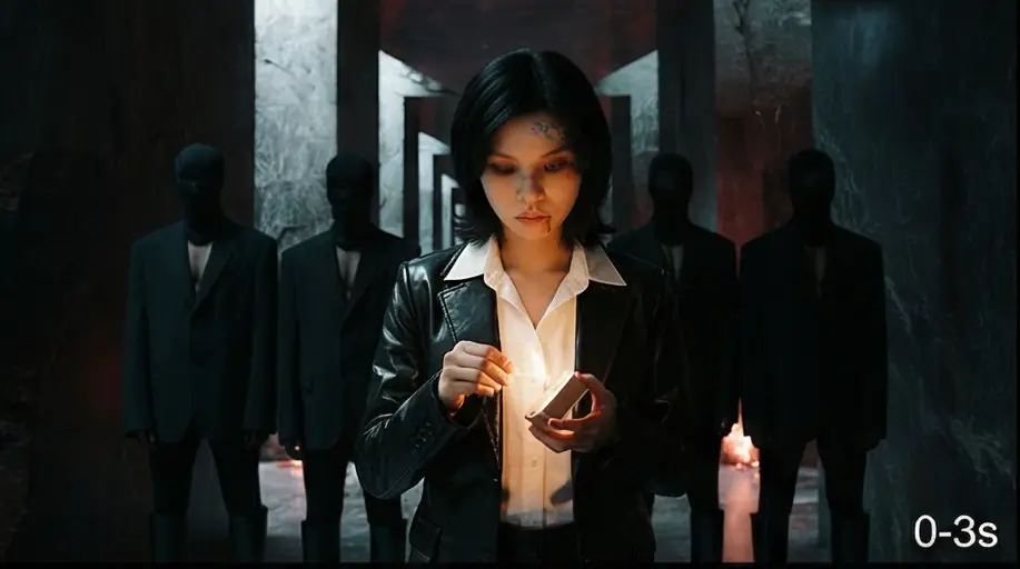 《女杀手》 - 电气樱桃X赤墨|宫格生图 1-1