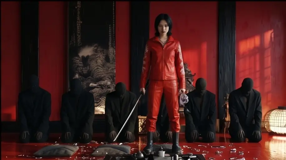 《女杀手》 - 电气樱桃X赤墨|宫格生图 3-3