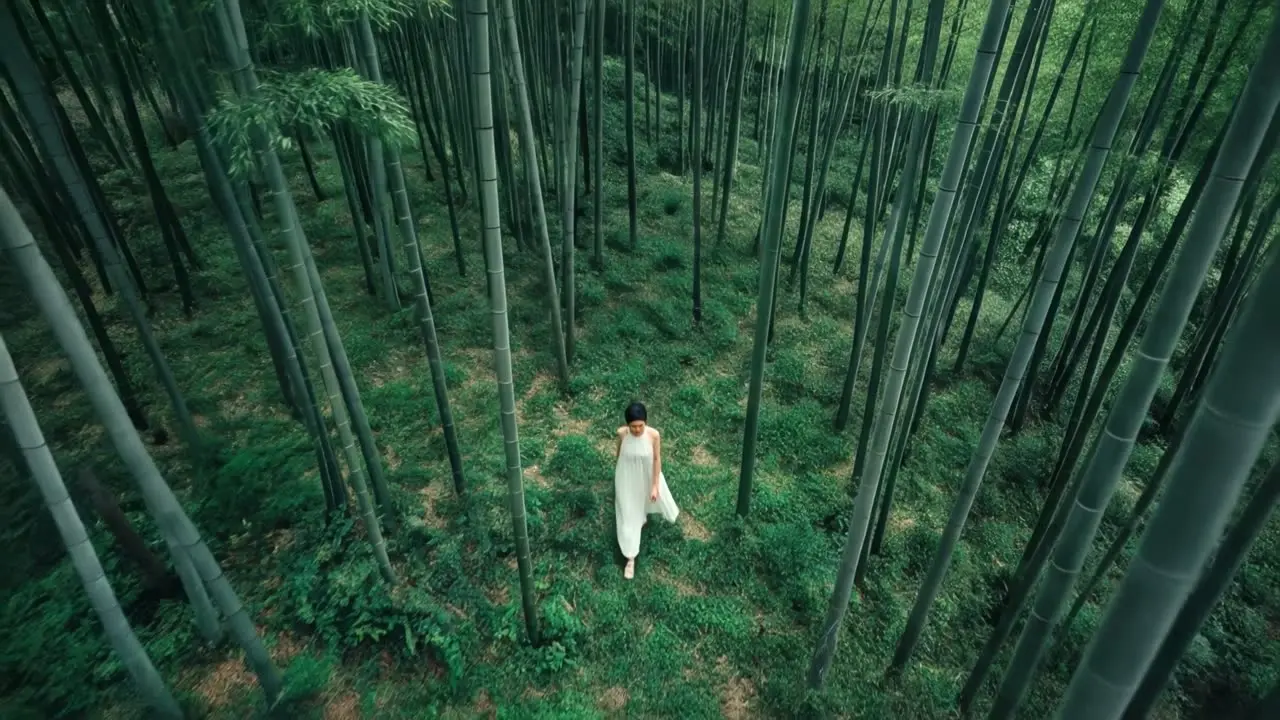 AI高清重制版张清芳《花雨夜》音乐MV｜视频节点 28