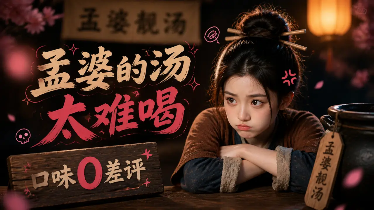 执念化形，一醉方休：《孟婆的汤太难喝》MV
