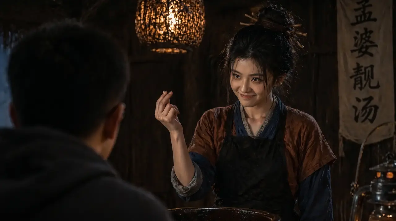 执念化形，一醉方休：《孟婆的汤太难喝》MV｜图片节点 2