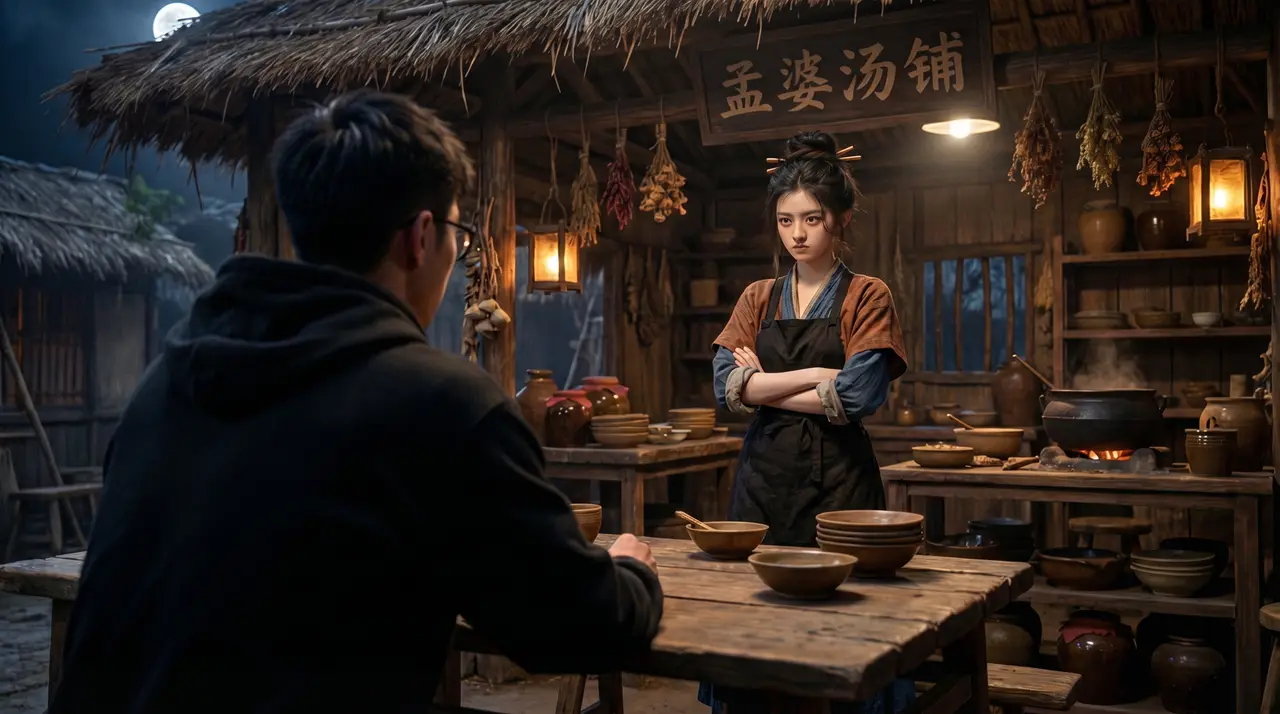 执念化形，一醉方休：《孟婆的汤太难喝》MV｜图片节点 3