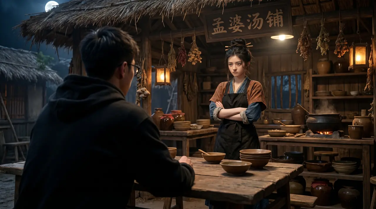 执念化形，一醉方休：《孟婆的汤太难喝》MV｜图片节点 2 - 副本