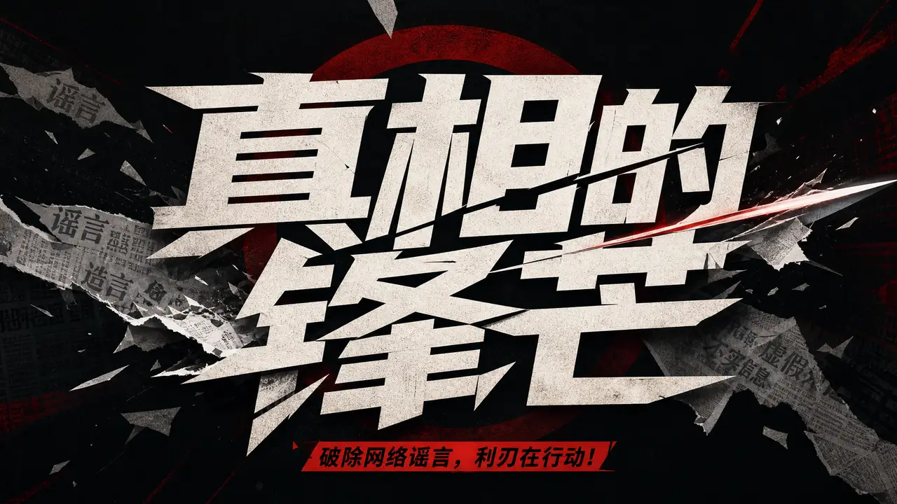 辟谣MV《真相的锋芒》