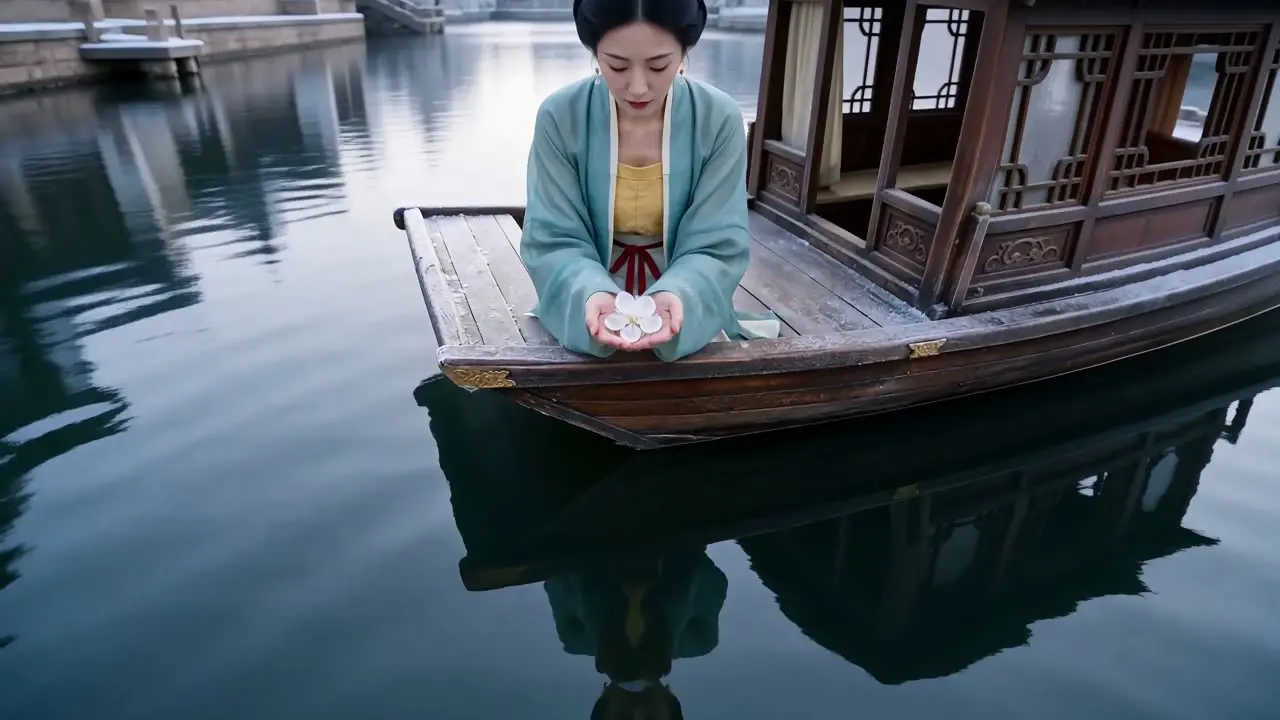 腾格尔《武陵春》AIMV：风住尘香花已尽｜丈夫消失